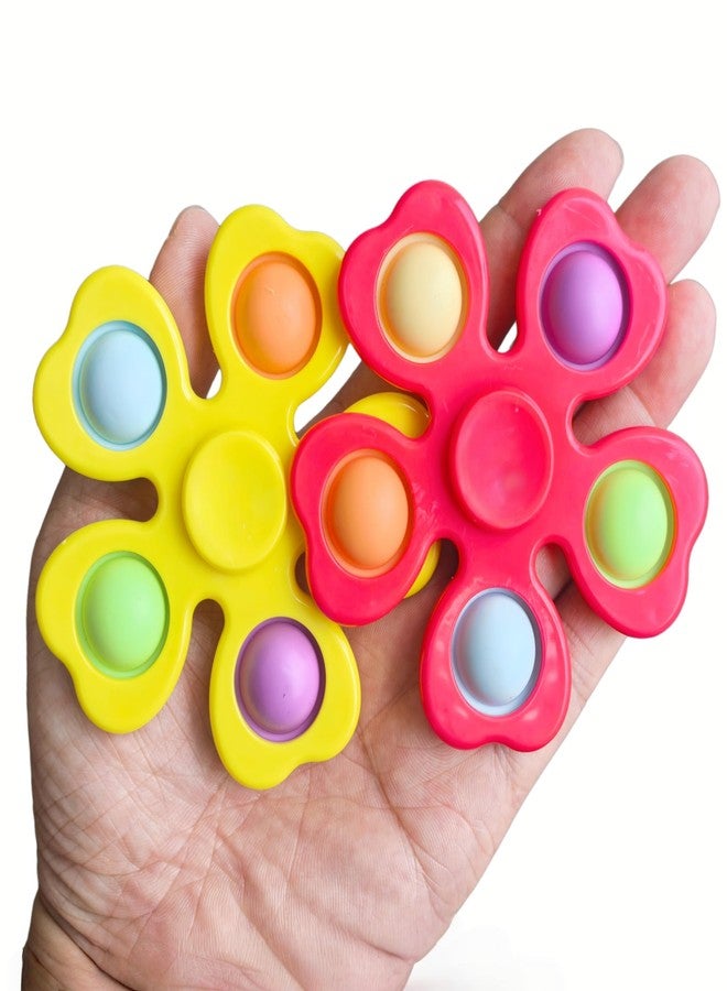 Nbguigdstr 24 Pcs Fidget Spinners Bulk-Mini Pop Bubble Fidget Spinner Toys for Kids Valentine Day Gifts Party Favors,Birthday Return Gifts Goodie Bags Stuffers,Treasure Box Classroom Rewards Carnival Prizes - Image 5